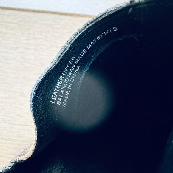 Born Gray Suede Leather Ankle Boots Booties 8 - Picture 6 of 8